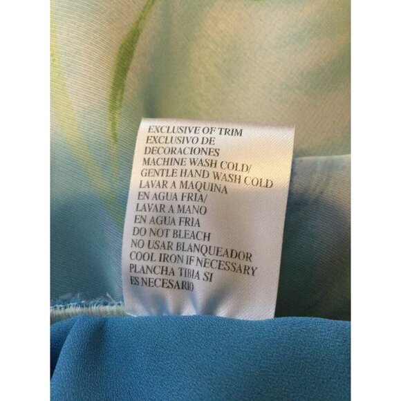 Periwinkle Womens Fairy Top & Skirt Set Floral Layered Sheer Size 12 - Picture 10 of 15